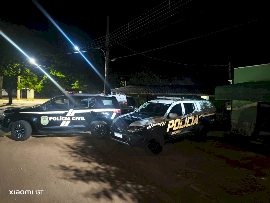 DEODÁPOLIS: Ação integrada apreende armas, munições, pneus e cigarros