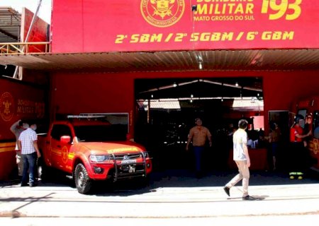 Jovem é preso após tentar furtar moto de quartel dos Bombeiros em Campo Grande