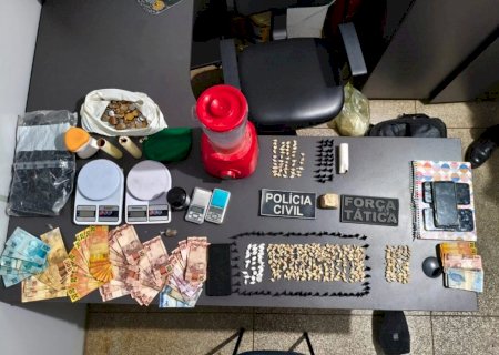 Operação conjunta fecha três bocas de fumo em condomínio de Três Lagoas