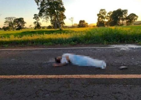 Pedestre morre atropelado nas primeiras horas do dia na MS-162