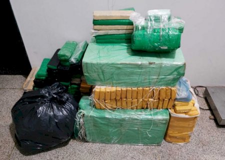 Casal paulista é preso com quase 300 kg de drogas na BR-163 em Dourados