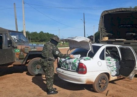 Operação na fronteira de MS causa prejuízo de R$ 23 milhões ao crime organizado