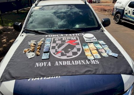 IVINHEMA: Polícia militar prende homem por tráfico de drogas e apreende mais de 250 gramas de crack