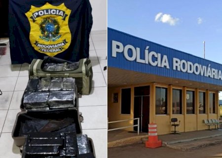 PRF apreende 629 quilos de maconha em duas ocorrências na BR-267 em Bataguassu