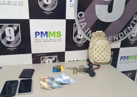Comemoração após jogo termina com motociclista preso armado em Dourados