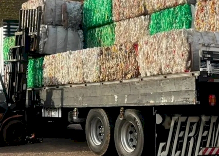 PF apreende carga com 550 quilos de maconha na fronteira com a Argentina
