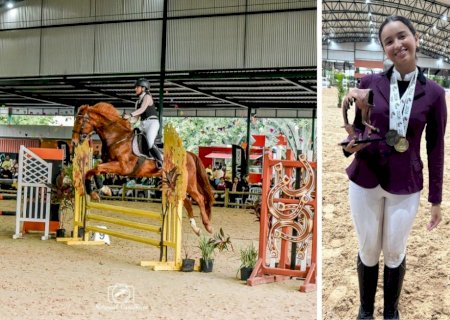 Ivinhema tem atleta do hipismo convocada para representar Mato Grosso do Sul