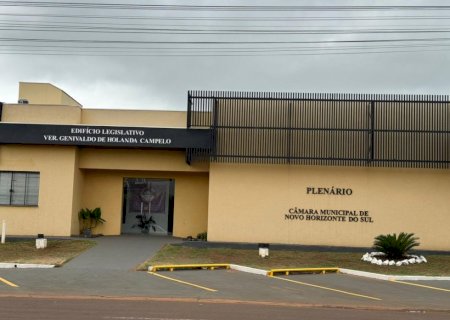 NOVO HORIZONTE DO SUL: Câmara de vereadores gastou R$ 276,5 mil em verbas de gabinete entre 2025 e 2026