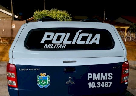 GLÓRIA DE DOURADOS: Polícia Militar prende homem por vias de fato no âmbito de violência doméstica