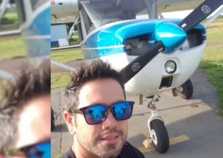 ‘Não tenho palavras’, diz esposa de piloto morto em queda de aeronave em MS