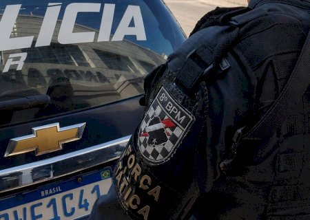 IVINHEMA: Após denúncia, Força Tática conduz suspeito de receptação à Delegacia
