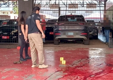 Jovem de 19 anos é morto a tiros e motoneta usada no crime é encontrada em Dourados