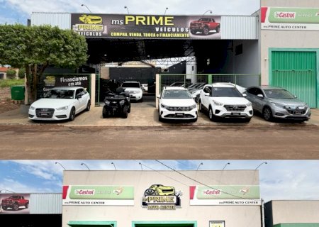IVINHEMA: MS Prime Autocenter e MS Prime Veículos reúne serviços automotivos e venda de veículos