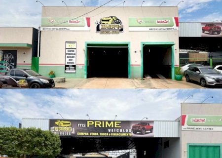 IVINHEMA: MS Prime Auto center e MS Prime Veículos reúne venda de veículos e serviços automotivos